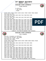 Nagaland Lottery Result 30-11-2014