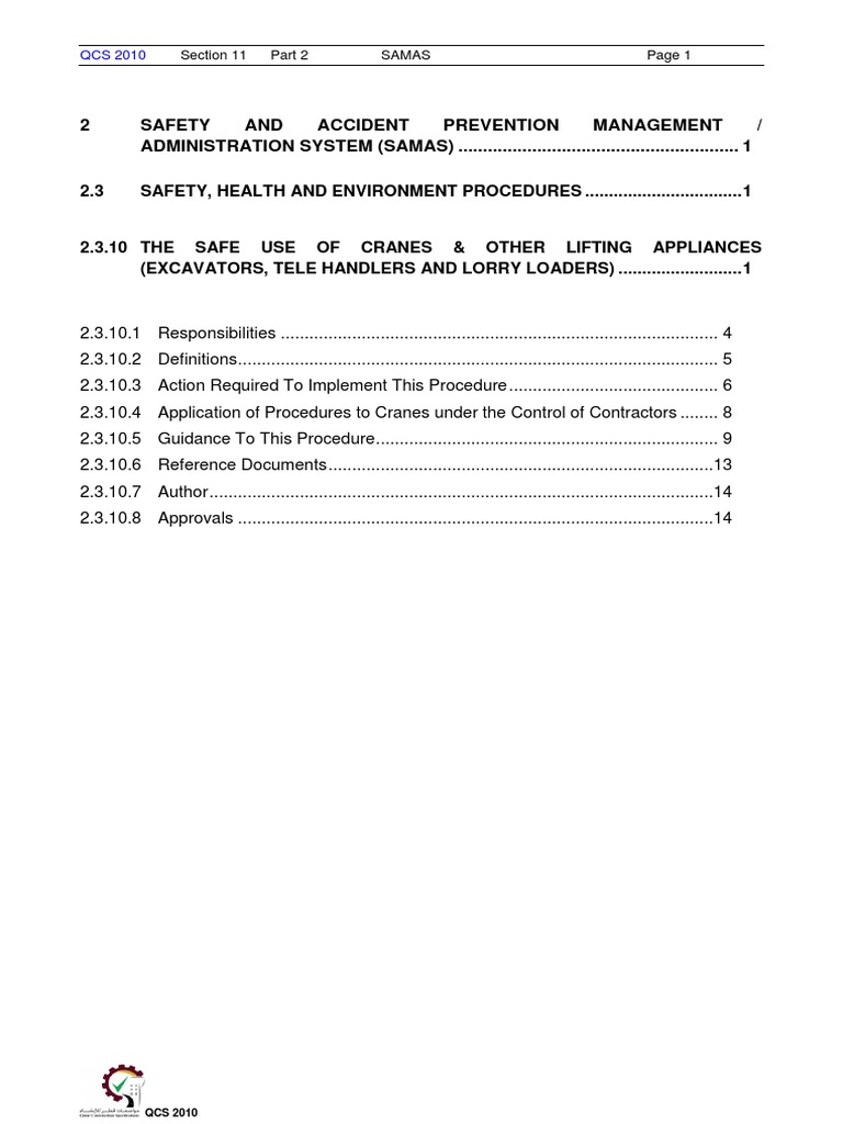 Crane Safety and Lifting Procedures | PDF | Crane (Machine) | Elevator
