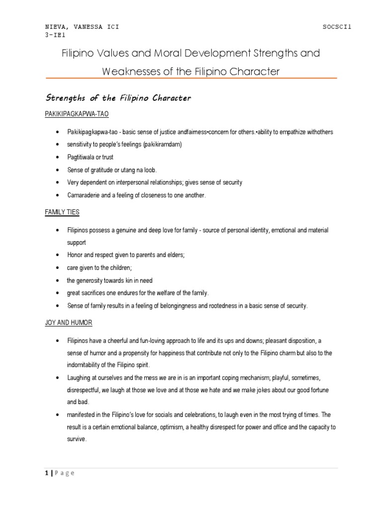 The beauty of filipino culture 