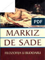 Marquis de Sade - Filozofija u Budoaru
