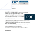 Exercicio de Windows 7 - Texto para Formatação