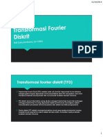 Transformasi Fourier Diskrit