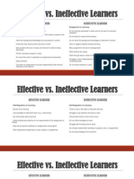 effective vs