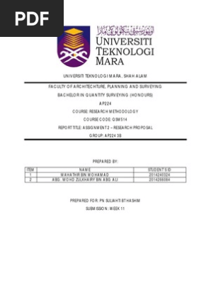 Research Proposal