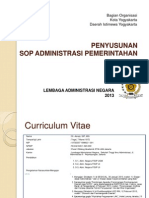 Sop Administrasi Pemerintahan 2013