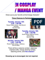Dress Up As Your Favorite Anime/Manga Character!