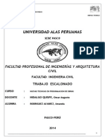 Informe de Trabajo de Programacion