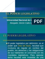 El Poder Legislativo