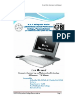 Pds Lab Manual New PDF