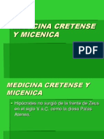 Medicina Cretense y Micenica