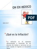 Inflacion en Mexico