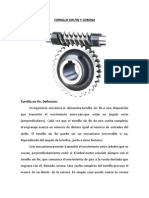 Tornillo sin fin y corona: definición, tipos y aplicaciones