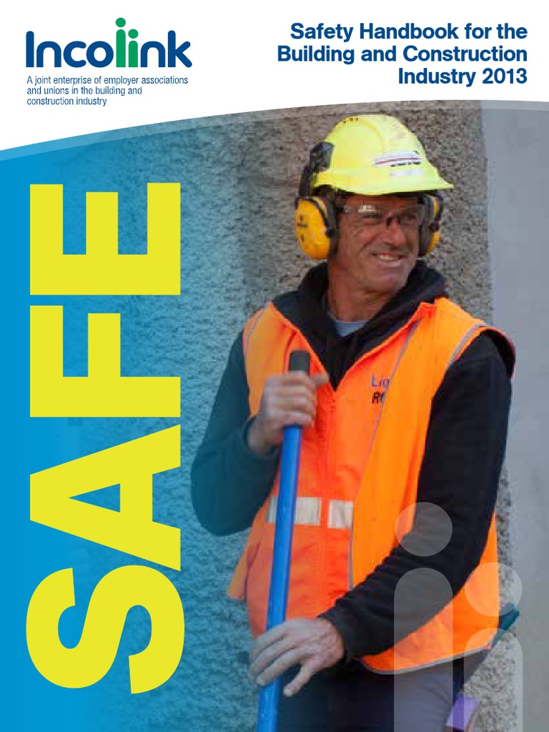 Incolink Safety Handbook Overview | PDF | Occupational Safety And ...