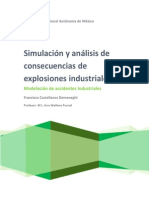 Simulacion y Analisis de Explosiones Industriales