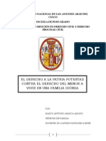 El Derecho A La Patria Potestad Contra El Derecho Del Menor A Vivir en Una Familia Idónea