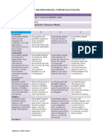 Matriz de Valoracion Portafolio Digital