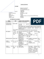 Curriculum GASC 2014