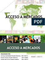 Acceso A Mercados-Comercio Internacional