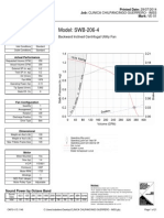 Model: SWB-206-4: Backward Inclined Centrifugal Utility Fan