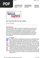 Student, Gil - The Jesus Narrative in The Talmud (Explains Negative Stements About Jesus)