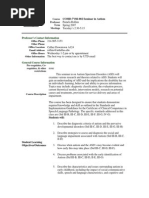 UT Dallas Syllabus for comd7v86.002.07s taught by Pamela Rollins (rollins)