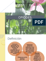 Opiodes 2013: Fármacos analgésicos