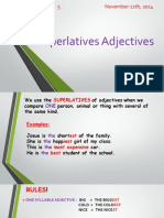 Superlatives Adjectives