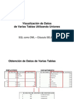 Visualizacion de Datos de Varias Tablas Utilizando Uniones PDF