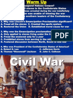 9 Civil War Part 2