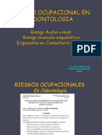 Riesgo Ocupacional en Odontologia