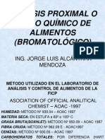 Teoría de Analisis Bromatologico