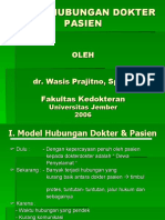 Model Hubungan Dokter Pasien (DR Wasis)