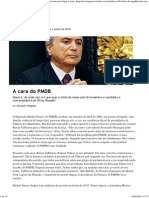  Perfil Michel Temer Revista Piauí