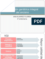 anaVALORACION GERIATRICA