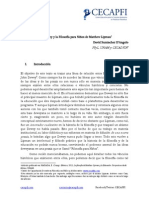 John Dewey y La Filosofía para Niños de Matthew Lipman