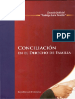 Conciliacion en El Derecho de Familia - Colomiba