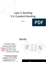 5 4 Covalent Bonding