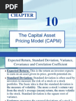 Ch-10 (Return and Risk-The Capital Asset Pricing Model)