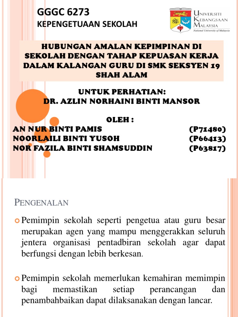 Kepimpinan Instruksional Pdf