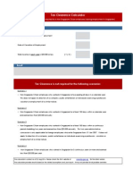 Tax Clearance Calculator