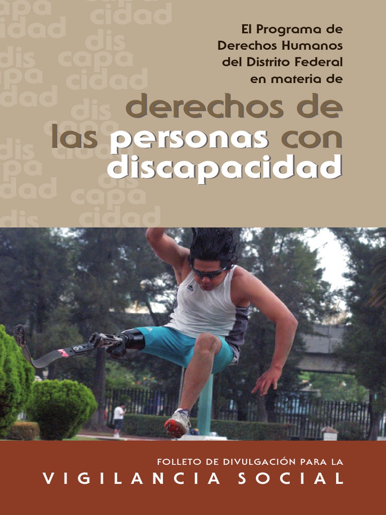 Derechos de Las Personas Con Discapacidad | PDF | Invalidez | Igualdad ...