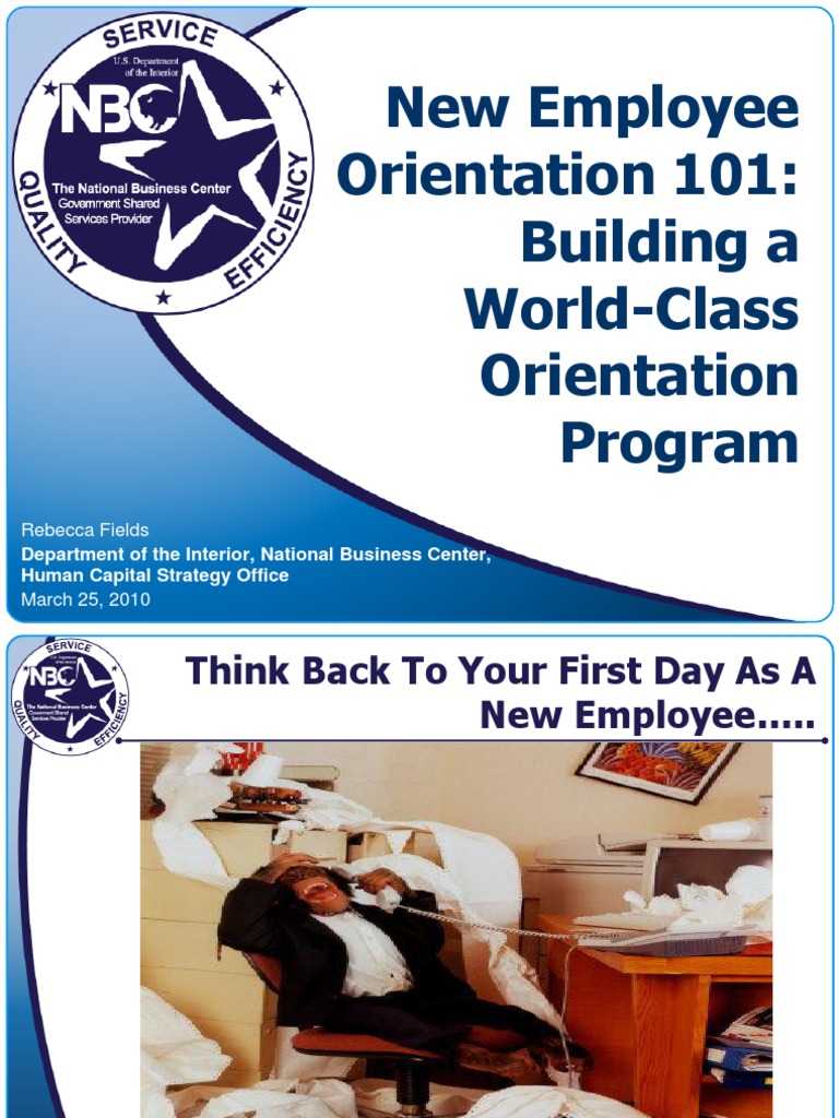 New Employee Orientation Program Overview | PDF | Strategic Management ...