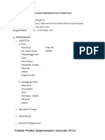 Format Pengkajian Asuhan Gerontik