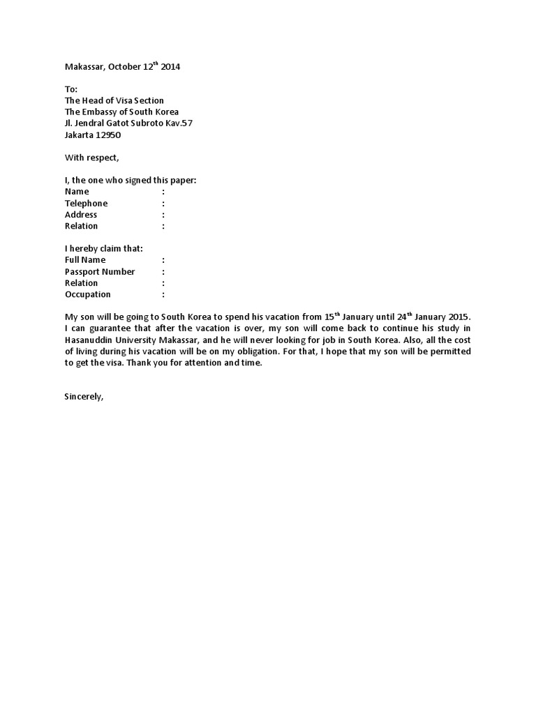 Download 62+ Contoh Surat Orang Tua Terbaik Dan Terbaru