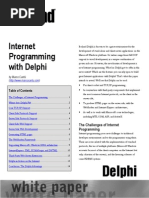 Internet Programming With Delphi (Marco Cantu)