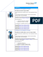 Selección de Productos de Caudal.