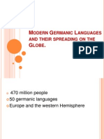 Modern Germanic languages
