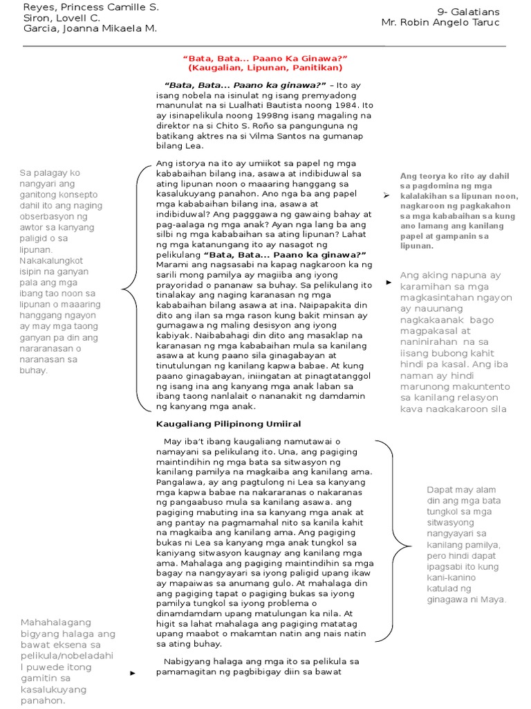 Pragmatikong Sanaysay