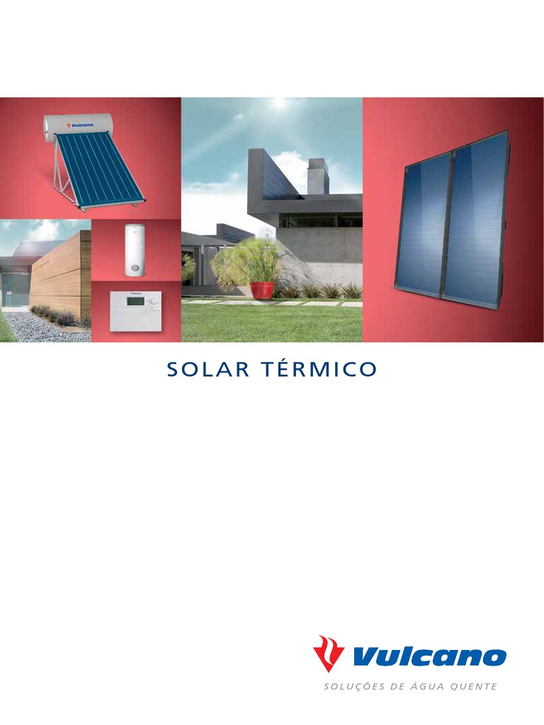 Catálogo Solar Vulcano | PDF | Energia solar | Calor