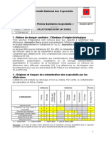 Fiche Aflatoxine